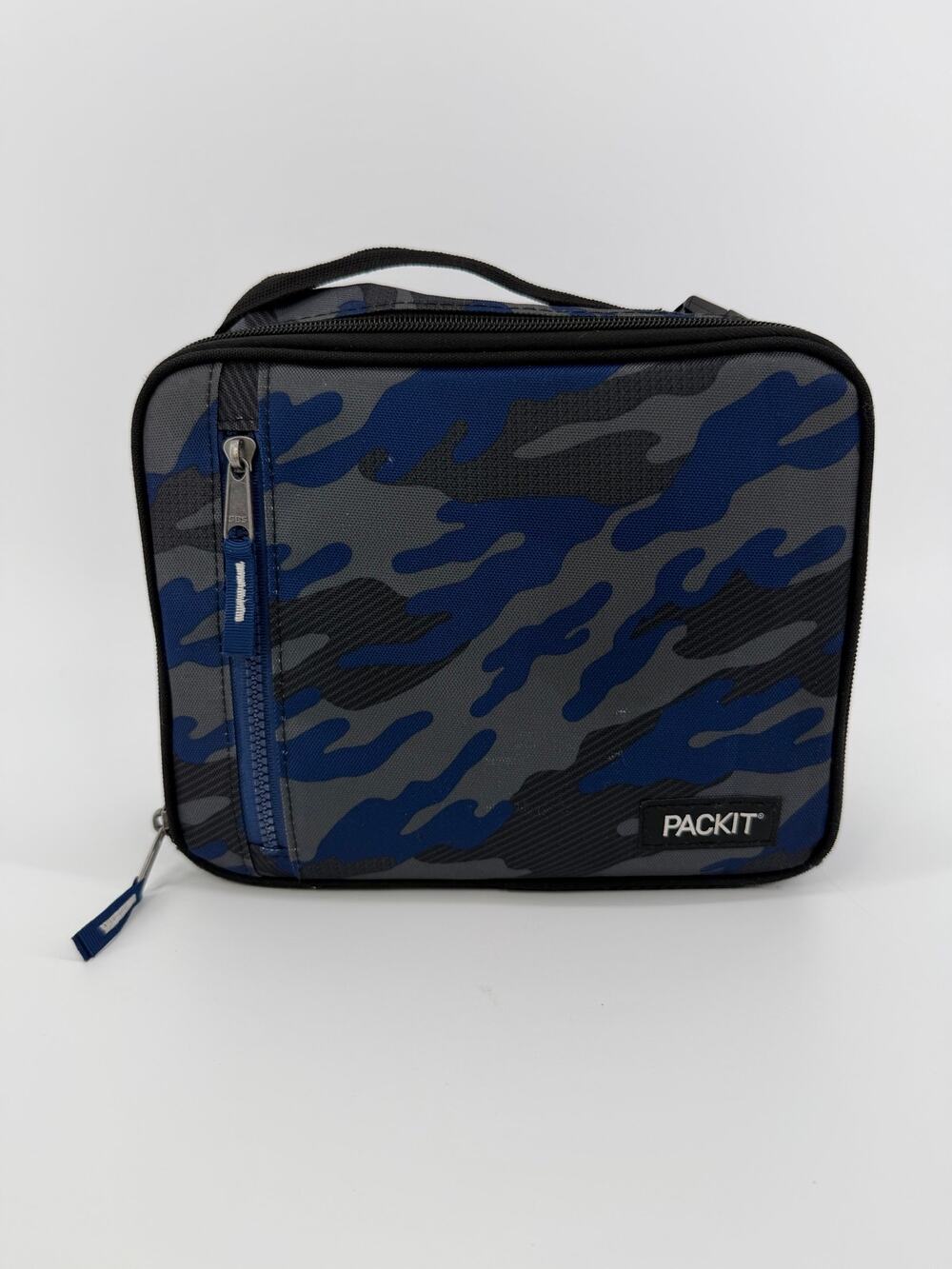 PackIt Freezable Classic Lunch Box, Blue Camo